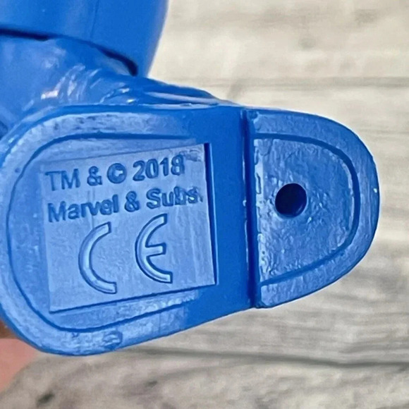 Playskool Heroes Marvel Super Hero Adventures Mega Mighties Captain America 5” - Picture 9 of 9